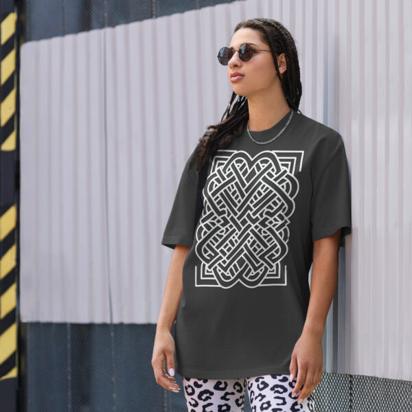 Camiseta oversize con efecto desgastado - Imagen 3