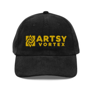 Gorra de pana vintage